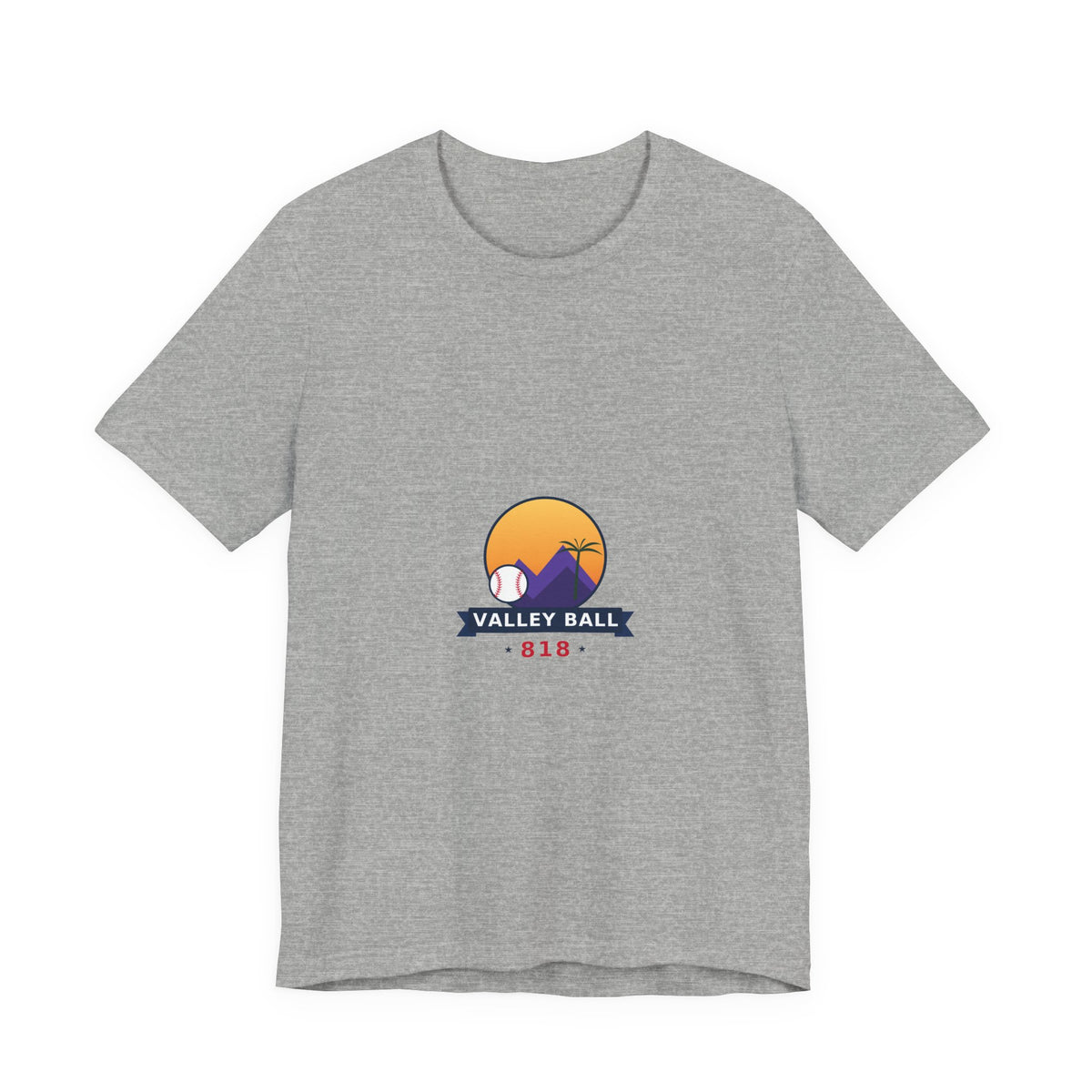 Valley Ball 818 Parent Baseball Tee