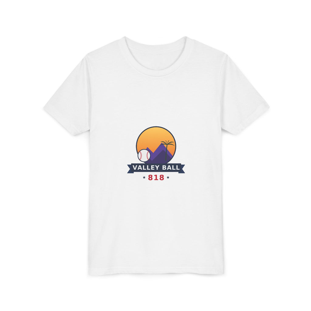 Valley Ball 818 Youth Baseball Tee