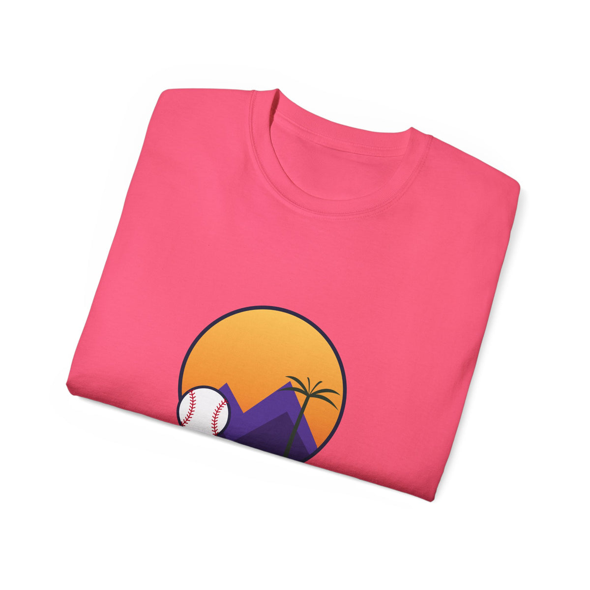 Valley Ball 818 Neon Men's Tee