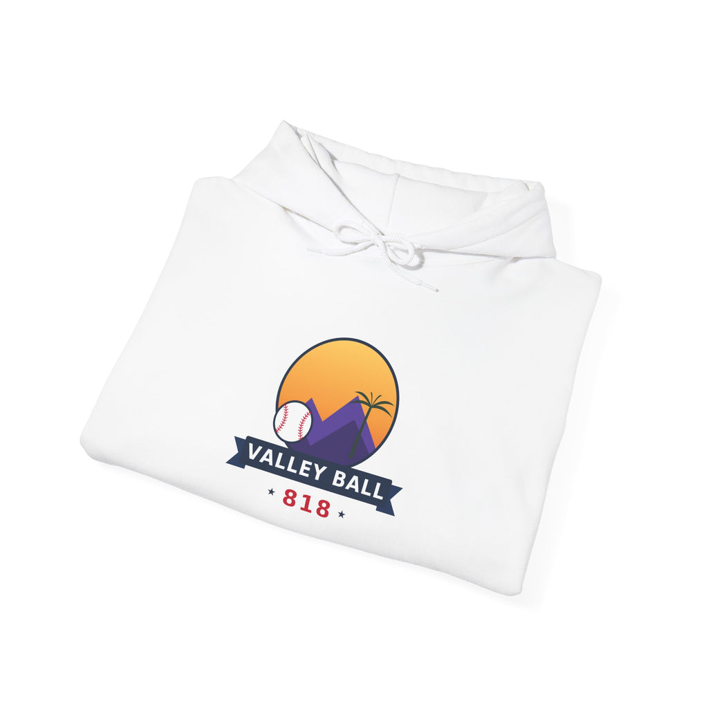 Valley Ball 818 Parent Baseball Hoodie