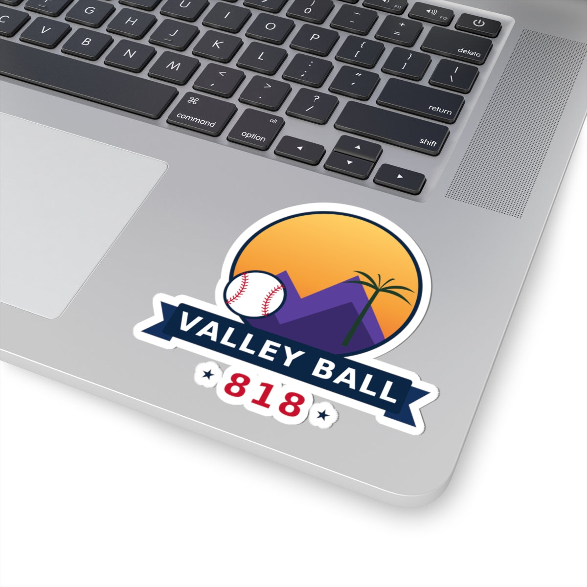 Valley Ball 818 Baseball Sticker