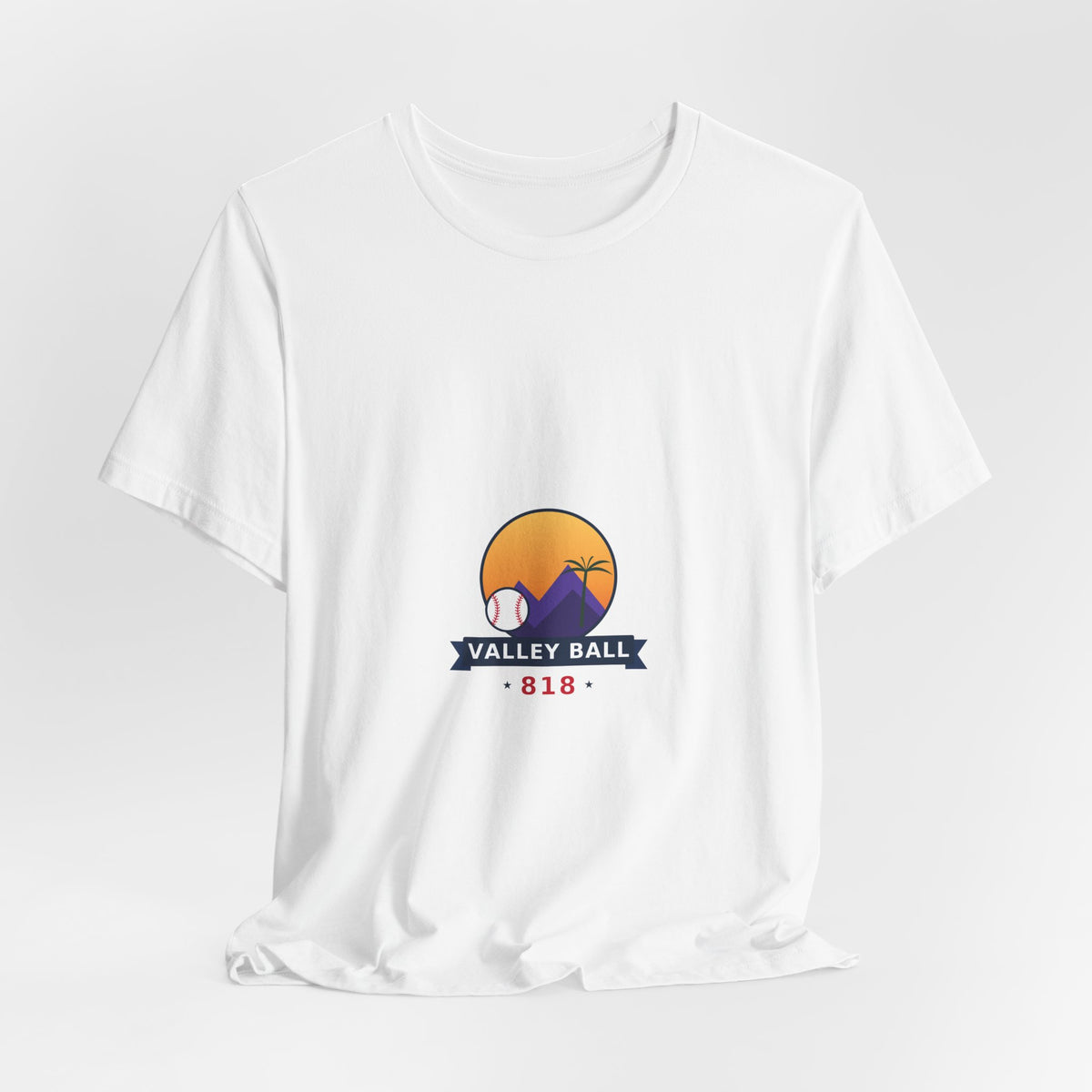 Valley Ball 818 Parent Baseball Tee