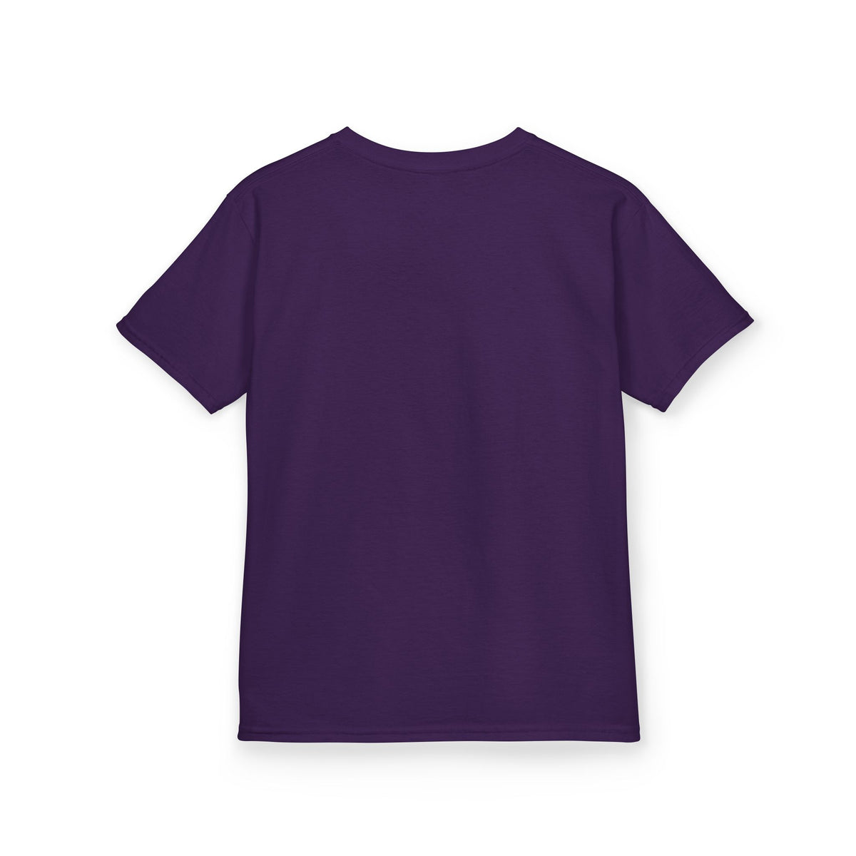 Valley Ball 818 Neon Youth Tee - Purple (Cream Outline)