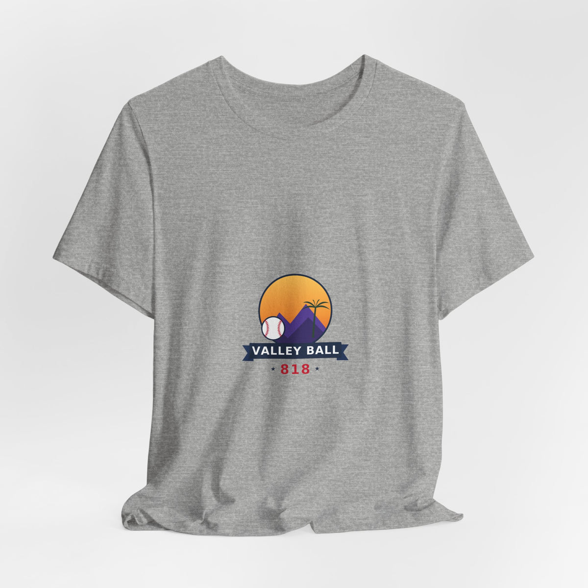 Valley Ball 818 Parent Baseball Tee