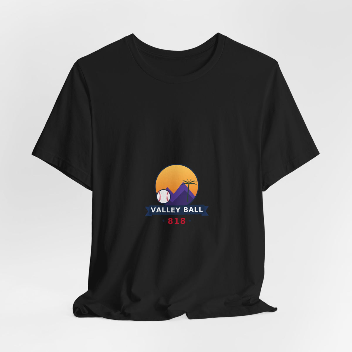 Valley Ball 818 Parent Baseball Tee