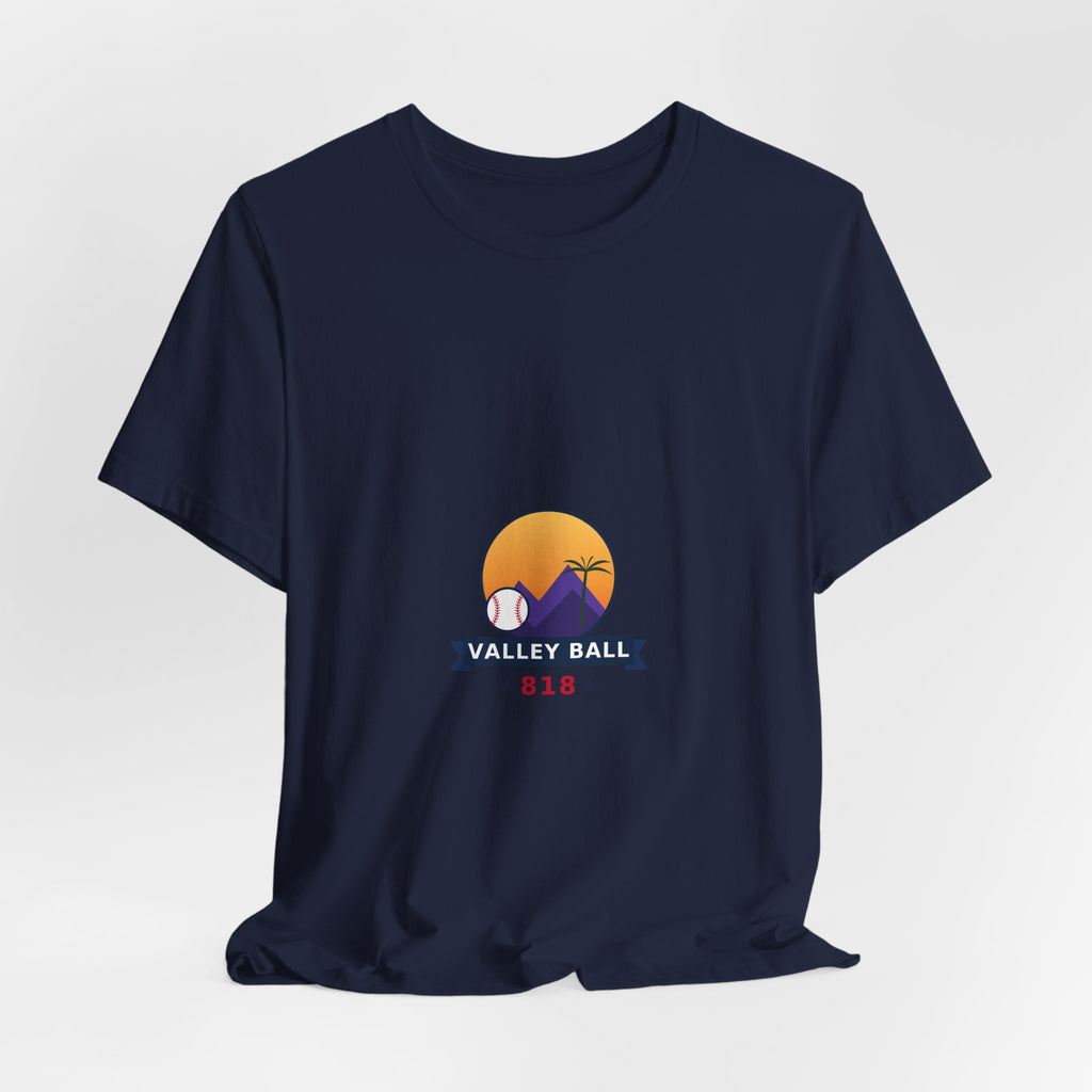 Valley Ball 818 Parent Baseball Tee