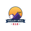 Valley Ball 818 Bat Knob Decal