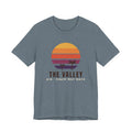 Valley Ball 818 Retro Adult Tee - Since Way Back (Cream Subtext)