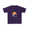 Valley Ball 818 Neon Youth Tee - Purple