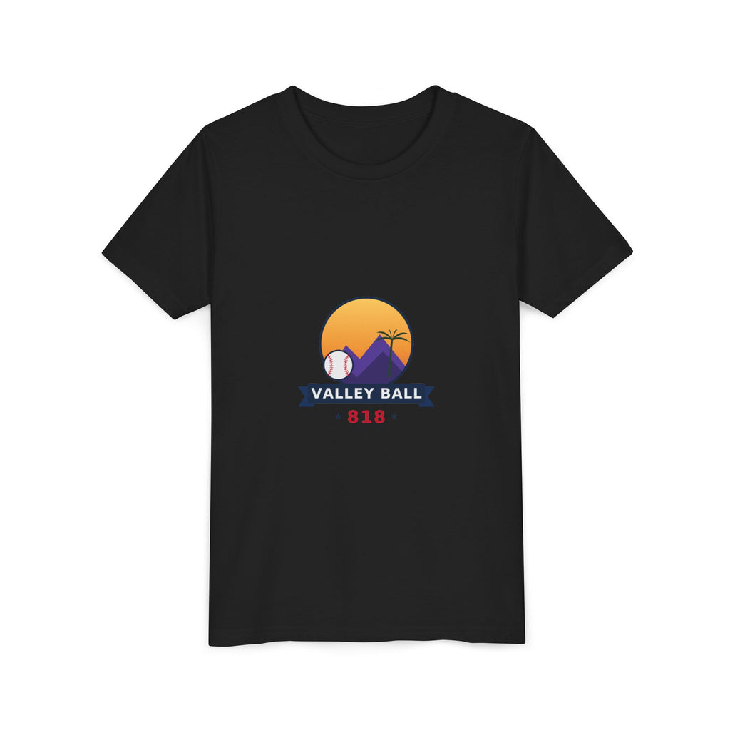 Valley Ball 818 Youth Baseball Tee