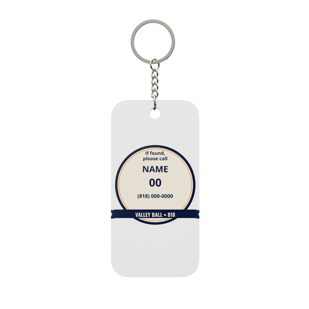 Valley Ball 818 Lost & Found Keychain