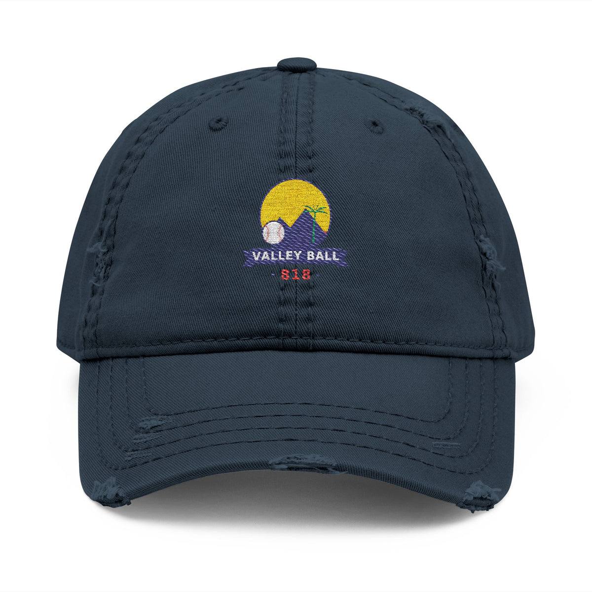 Valley Ball 818 Baseball Dad Hat
