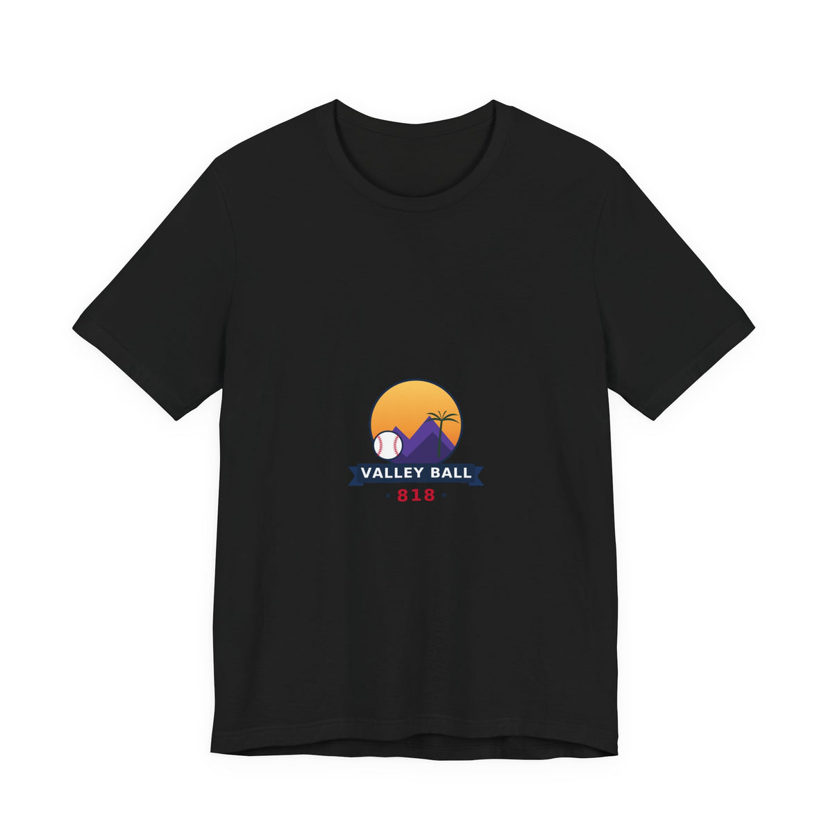 Valley Ball 818 Parent Baseball Tee